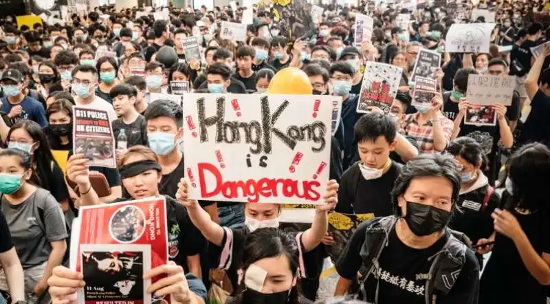 le proteste di hong kong 6