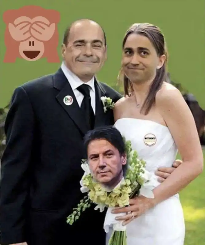 Nicola Zingaretti Luigi Di Maio Giuseppe Conte