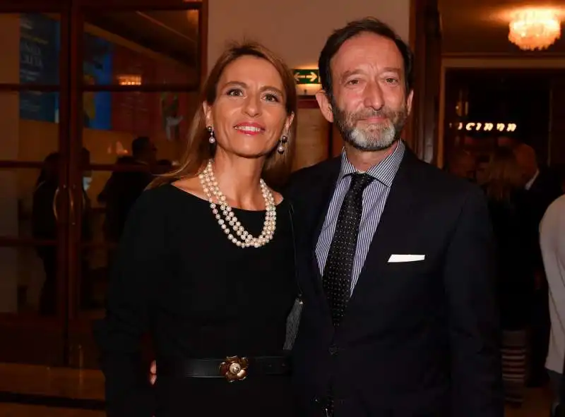 nuria sanz e viktor elbling ambasciatore della germania in italia  foto di bacco