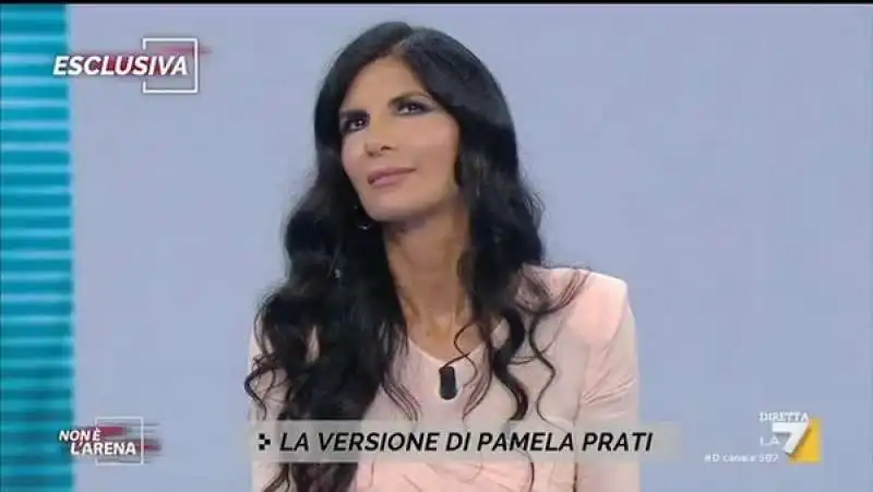 PAMELA PRATI OSPITE DI MASSIMO GILETTI 