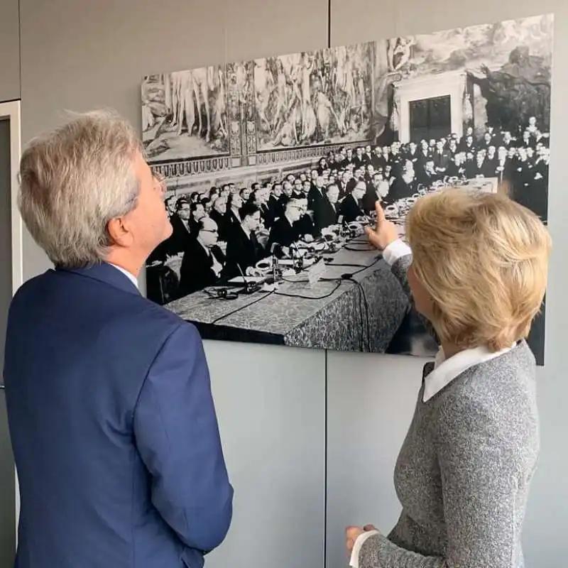 PAOLO GENTILONI URSULA VON DER LEYEN