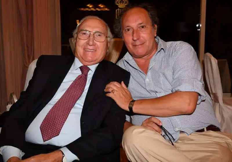 pippo baudo e fulvio abbate  foto di bacco