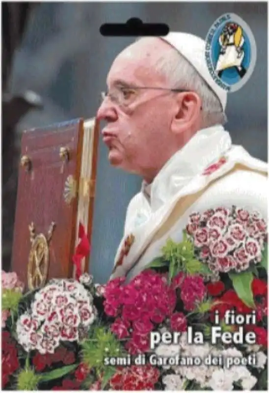 RELIGIONE E GADGET - I FIORI DEL PAPA