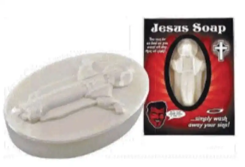 RELIGIONE E GADGET - IL SAPONE DI CRISTO