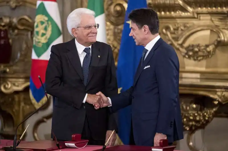 sergio mattarella giuseppe conte