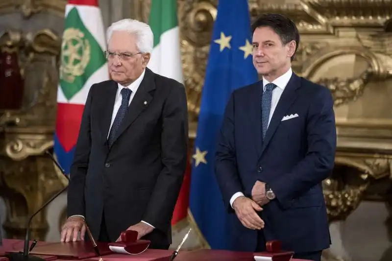 sergio mattarella giuseppe conte 3