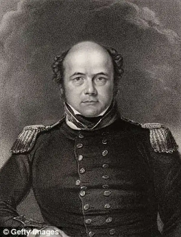 sir john franklin, comandante della hms terror