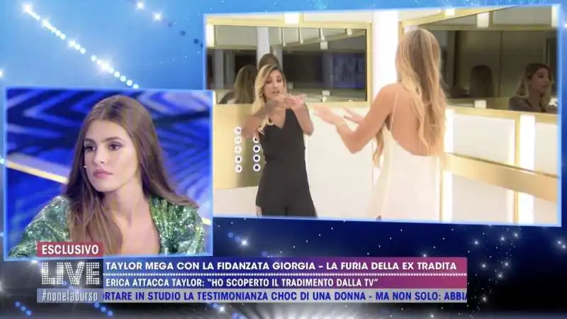 taylor mega incontra erica piamonte a live 2