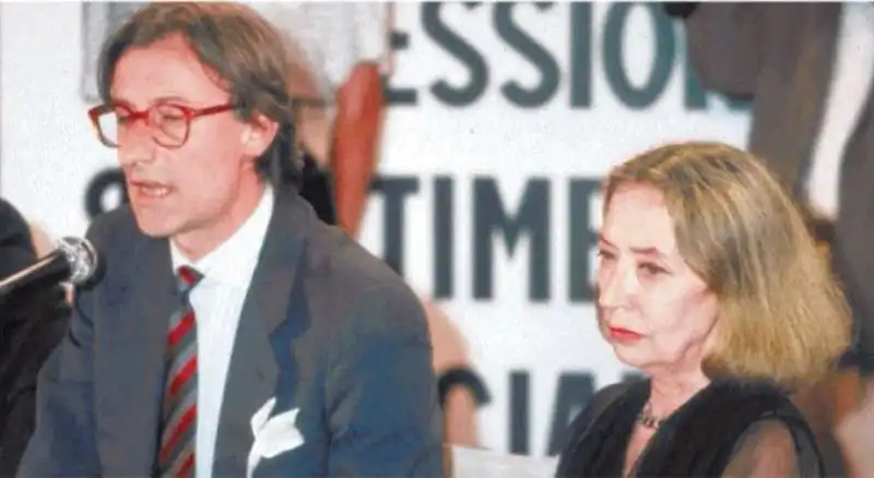 VITTORIO FELTRI E ORIANA FALLACI