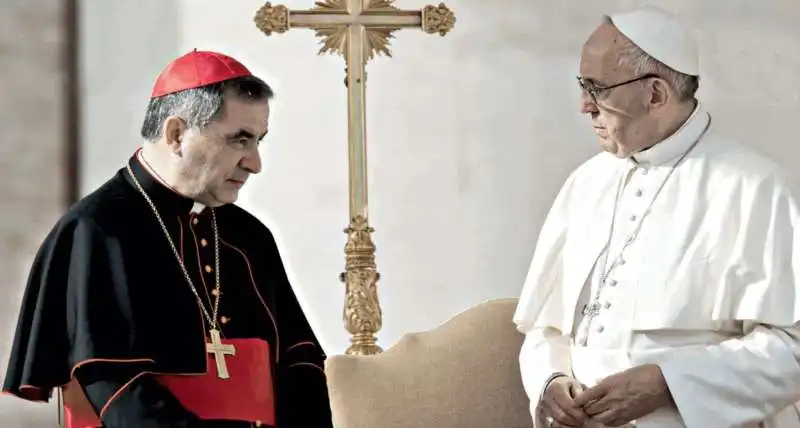 ANGELO BECCIU E PAPA BERGOGLIO