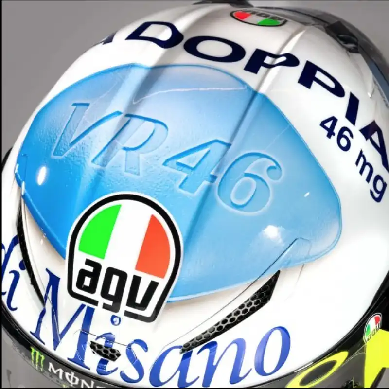 casco valentino rossi misano