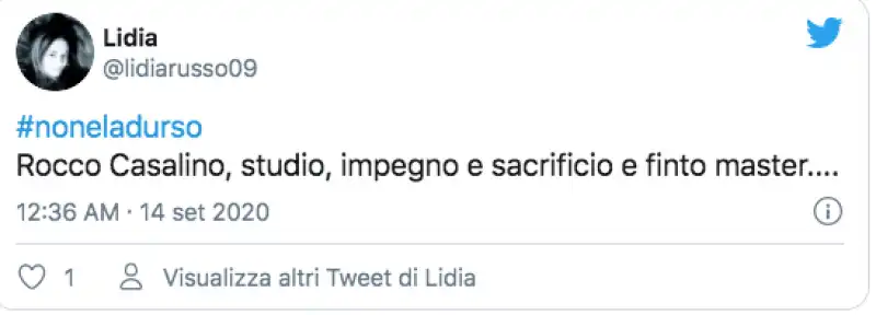 commenti social alla lettera di casalino