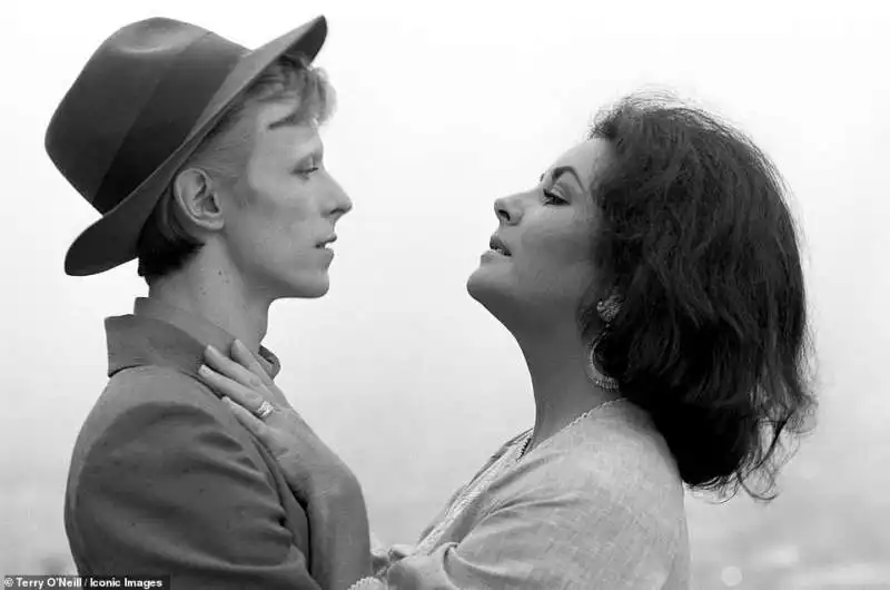 david bowie, elizabeth taylor