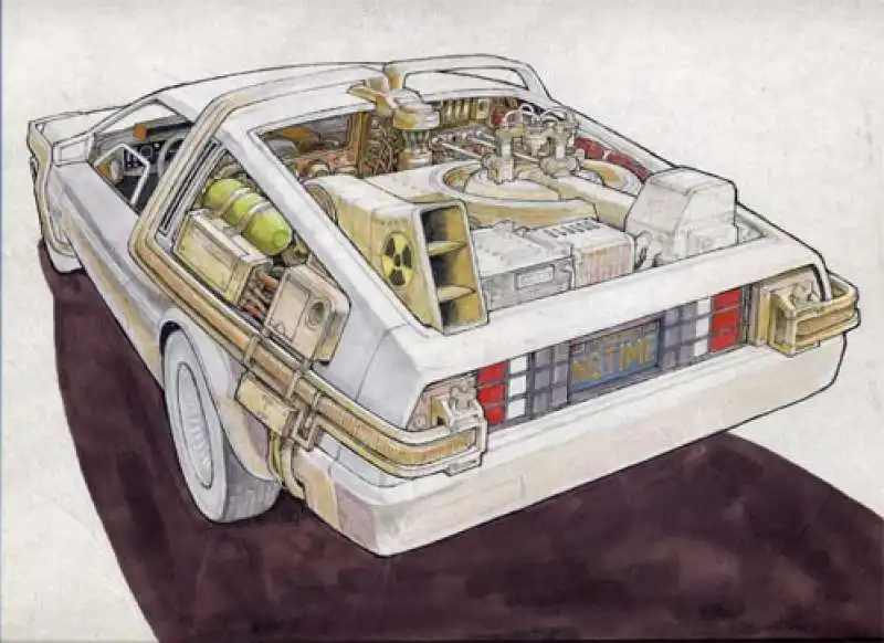 delorean by ron cobb 