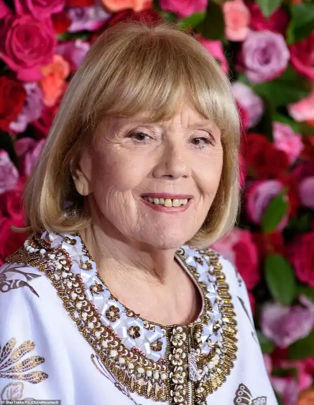 diana rigg ai tony awards di new york   2018