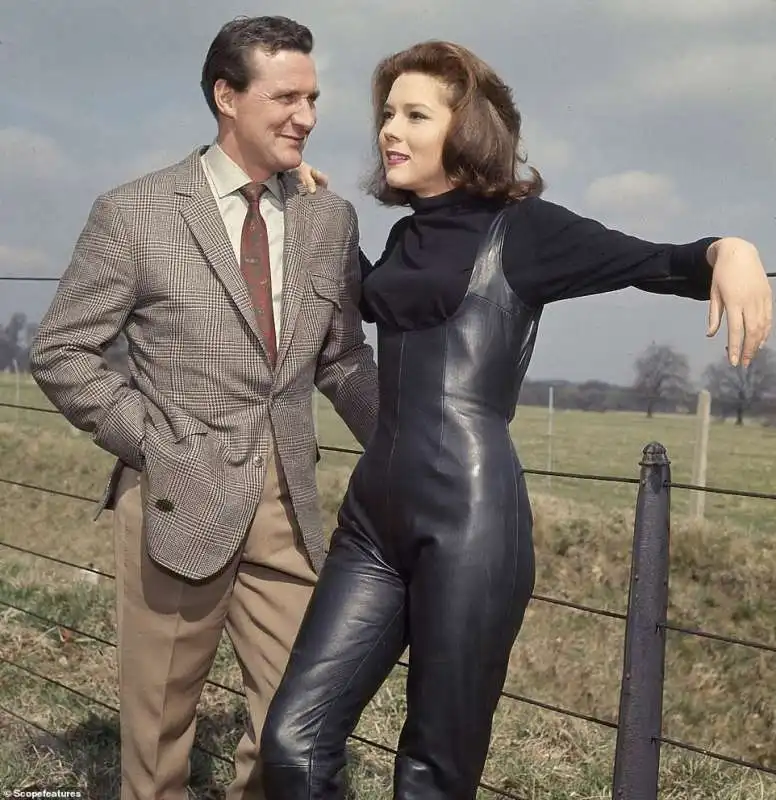 diana rigg con patrick mcnee