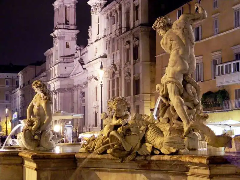 fontana del moro piazza navona 