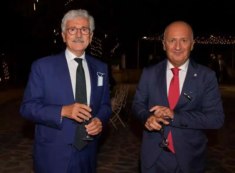 massimo d alema e piercarlo presutti  foto di bacco