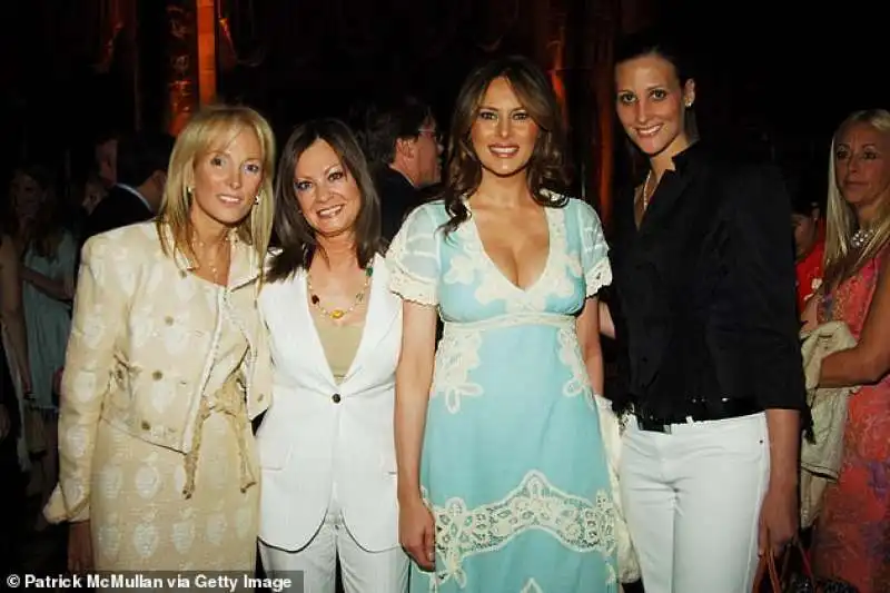 pamela gross finkelstein, judith giuliani, melania trump e stephanie winston wolkoff