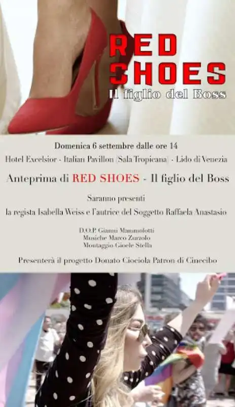 red shoes il figlio del boss 