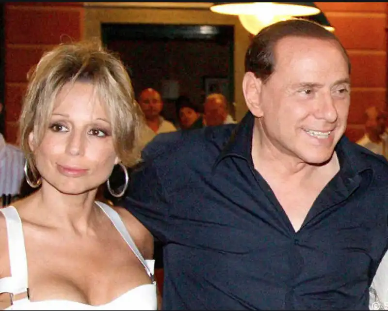 silvio e marina berlusconi