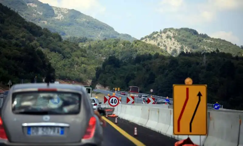 cantieri in autostrada 4