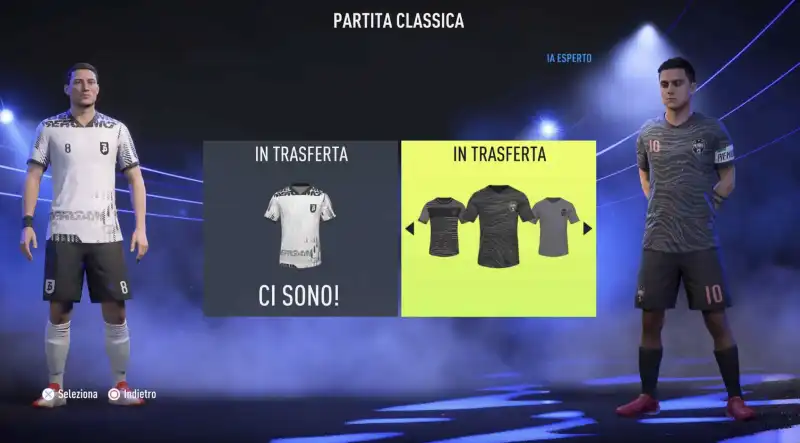 divise bergamo calcio e piemonte calcio fifa 22