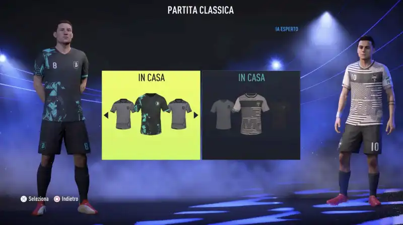 divise bergamo calcio e piemonte calcio fifa22 