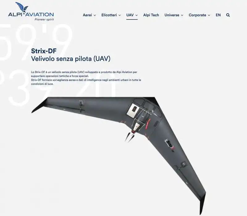 drone strix df alpi aviation