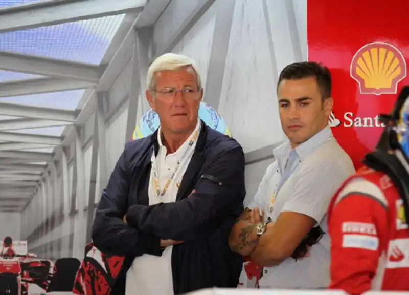 fabio cannavaro e marcello lippi