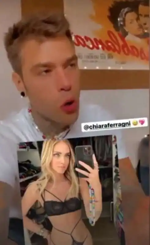 fedez e la lingerie della moglie chiara ferragni 1