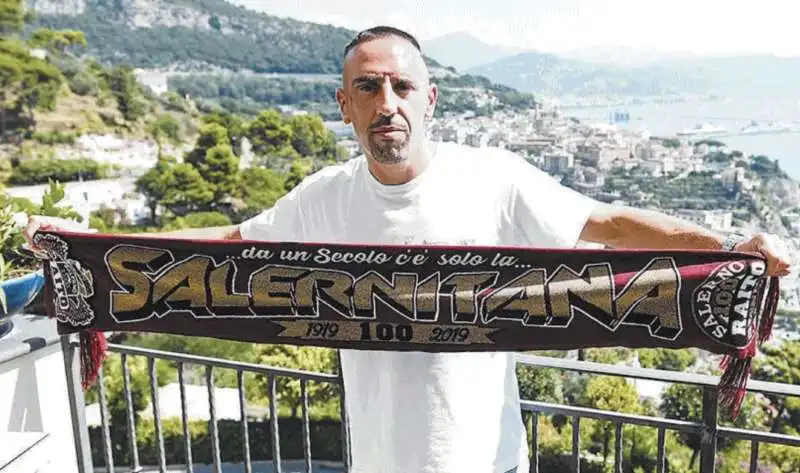 FRANCK RIBERY ALLA SALERNITANA