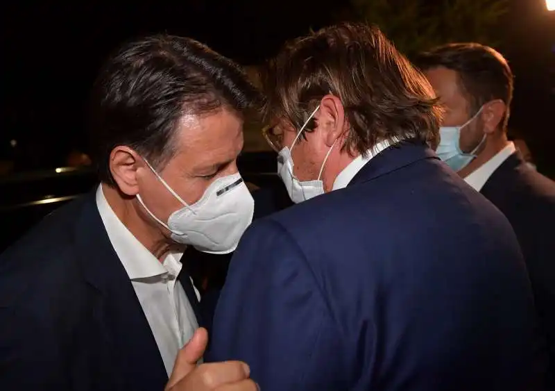 giuseppe conte  pierpaolo sileri  foto di bacco