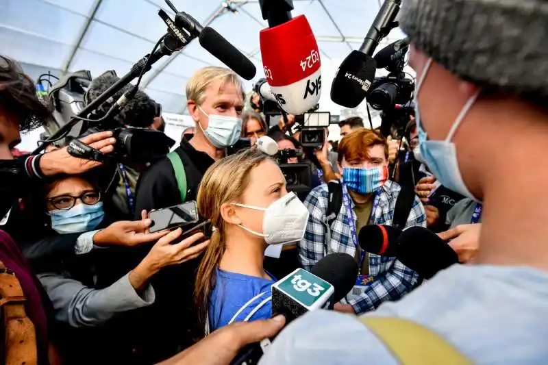 greta thunberg a milano 17