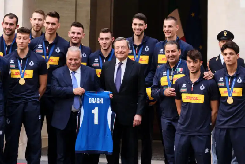 italvolley da draghi