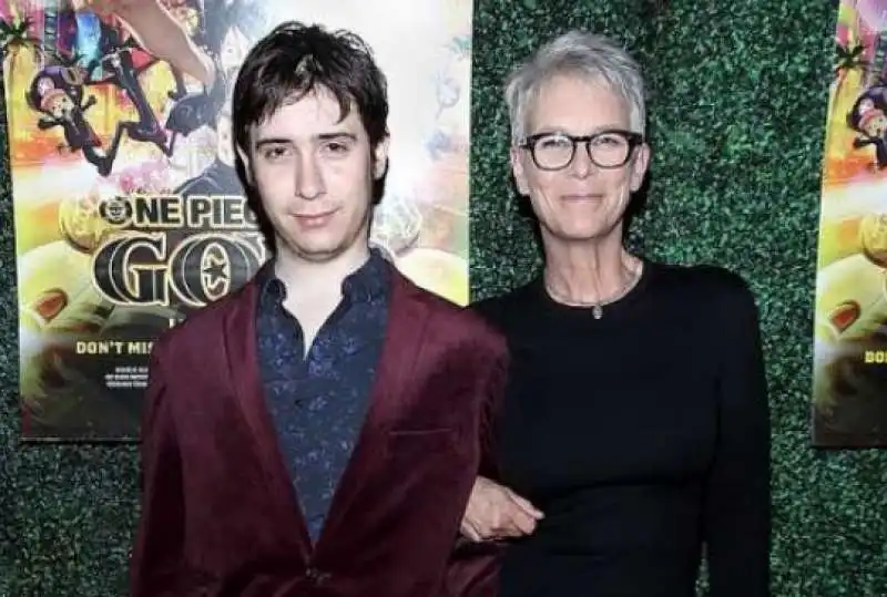 jamie lee curtis e il figlio thomas