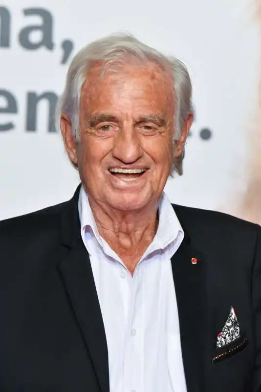 jean paul belmondo al festival lumiere di lione, nel 2018.