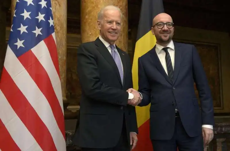 JOE BIDEN CHARLES MICHEL 