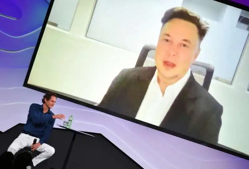 john elkann ed elon musk all’italian tech week 3