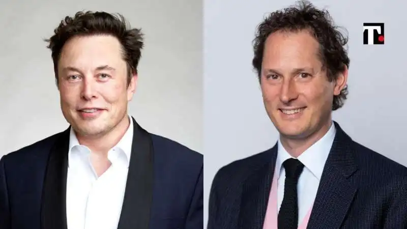 john elkann ed elon musk all’italian tech week 6