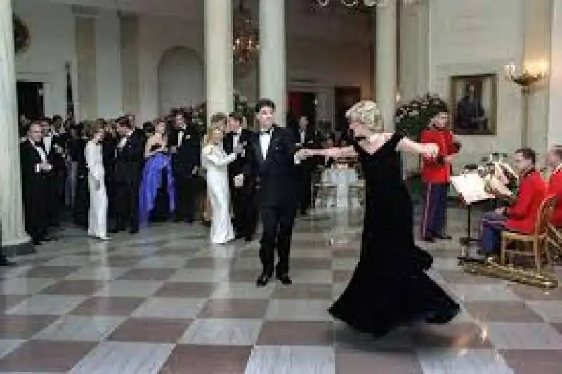 john travolta e lady diana