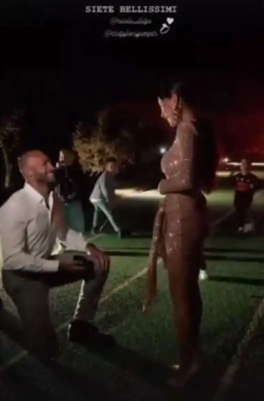 la proposta di matrimonio di marcell jacobs a nicole daza 6