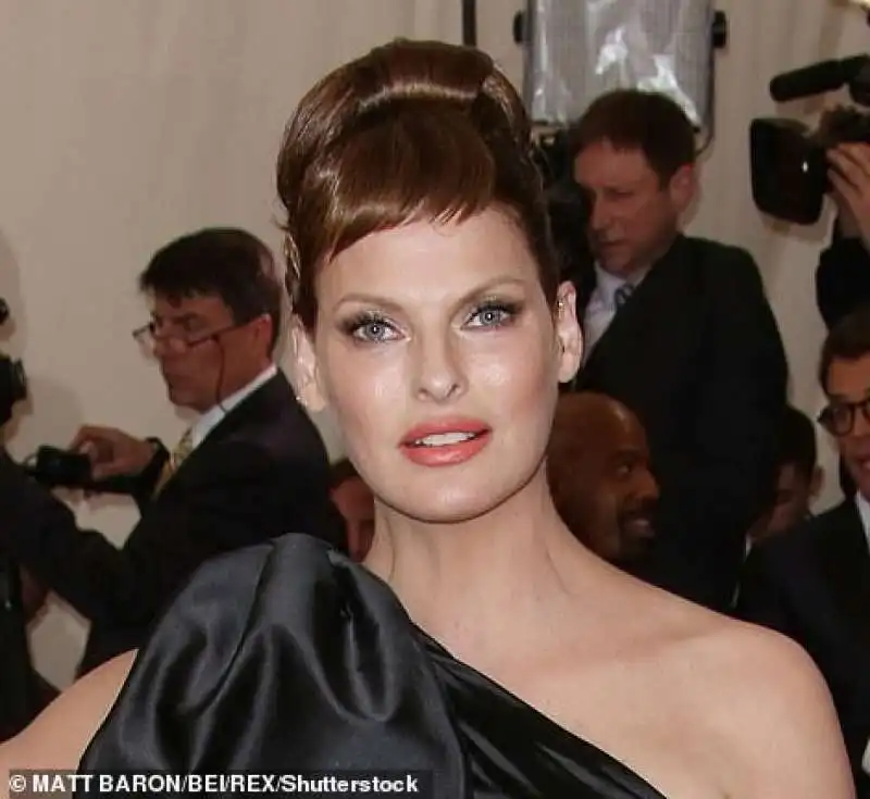 Linda Evangelista nel 2015