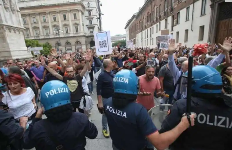 manifestazioni no vax 20