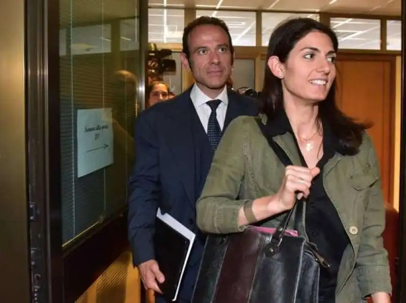 marcello minenna e virginia raggi