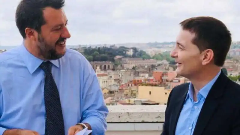 matteo salvini e luca morisi 1