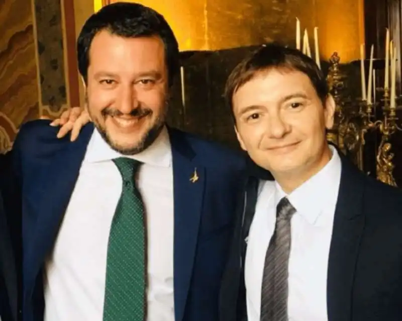 MATTEO SALVINI E LUCA MORISI