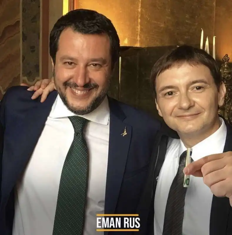 MATTEO SALVINI LUCA MORISI MEME