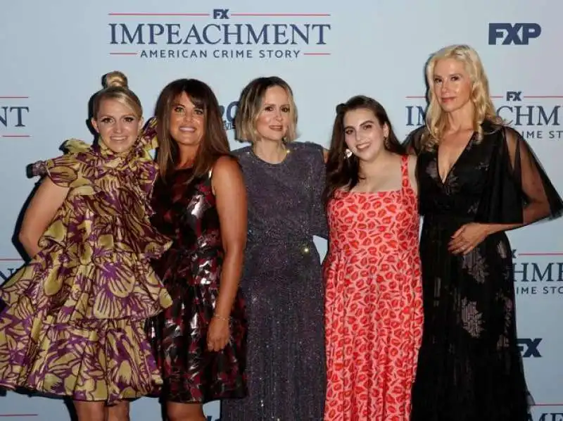 MONICA LEWINSKY E IL CAST DI IMPEACHMENT 