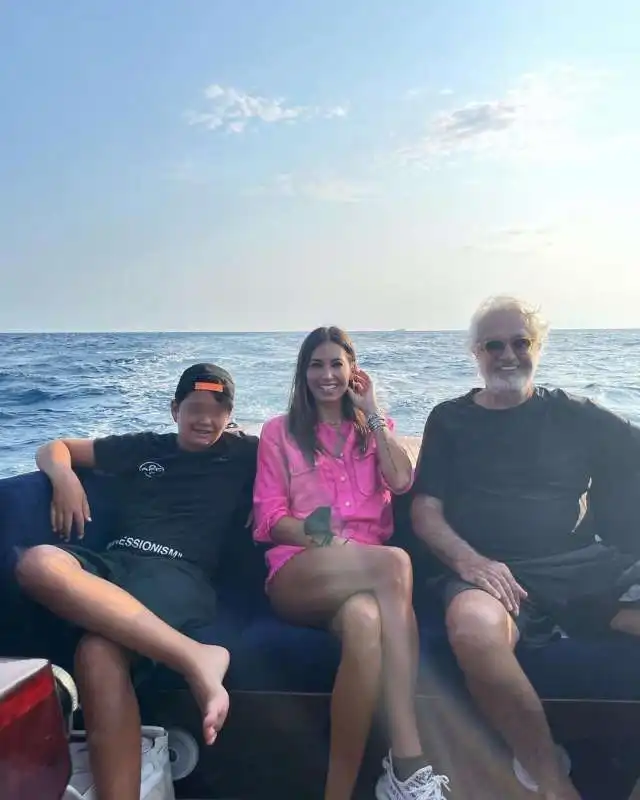 NATHAN FALCO ELISABETTA GREGORACI FLAVIO BRIATORE